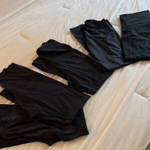 Black Maternity Leggings Set M